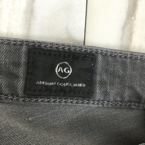 AG Adriano Goldschmied The Legging Ankle Super Skinny Grey Jean 24 - Picture 9 of 12
